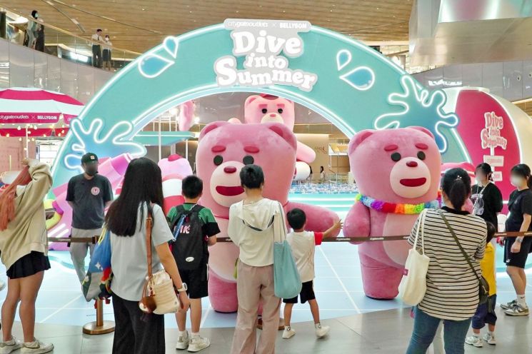 롯데홈쇼핑 '벨리곰', 홍콩·대만서 첫 대형전시…글로벌 진출 속도