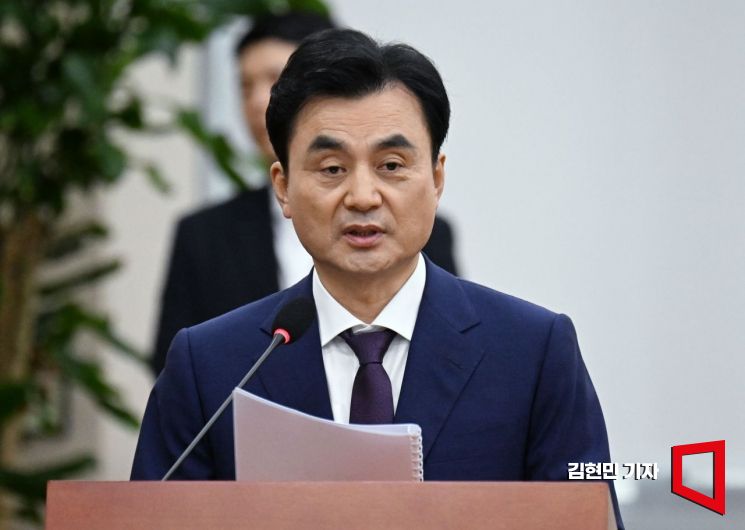 안규백 국방부 장관 후보자가 15일 국회 국방위원회에서 열린 인사청문회에서 모두발언을 하고 있다. 2025.7.15 김현민 기자