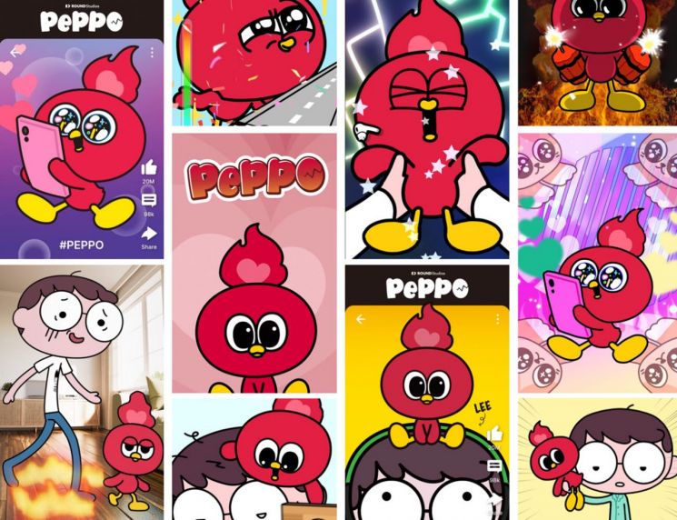 해외 홀린 빨간 병아리…삼양애니 '페포', 유튜브 조회수 1억4000만뷰 돌파