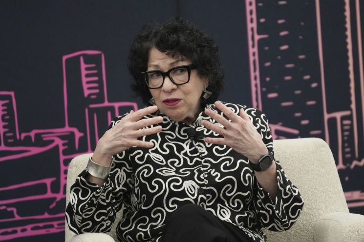 소니아 소토마요르 연방 대법관. AP연합뉴스