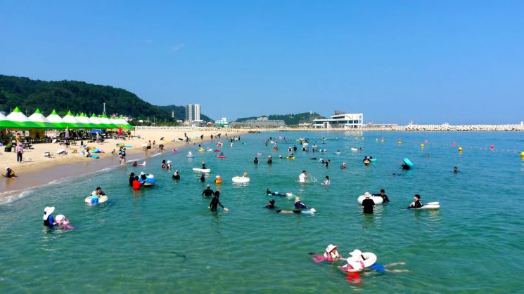 울진 후포해수욕장.