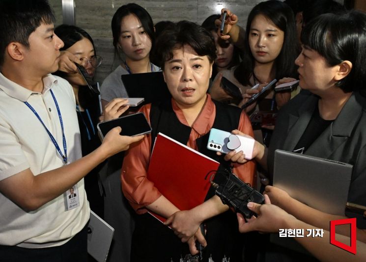 윤희숙 국민의힘 혁신위원장. 김현민 기자