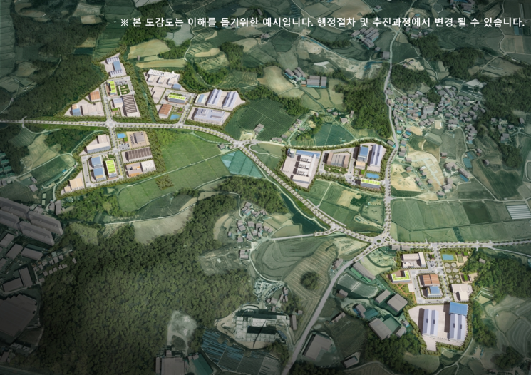 '가남 반도체 일반산업단지' 예정지. 여주시 제공