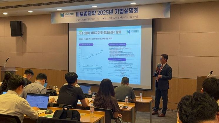 비보존제약, 기업설명회 성료 