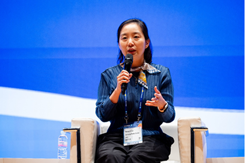 손명희 삼성서울병원 교수가 지난 3월 열린 'HIMSS25 컨퍼런스'에서 발표하고 있다. 삼성서울병원