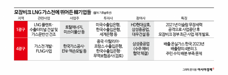 [단독]인권·환경문제로 모잠비크서 발 뺀 佛, 투자 지속하는 韓정책금융