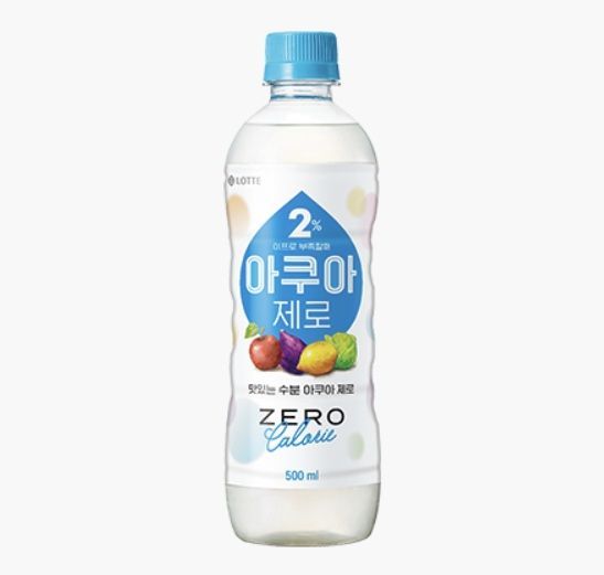 2023년 상반기 리뉴얼 출시한 '이프로 부족할때 아쿠아 제로' 제품 모습. 롯데칠성음료