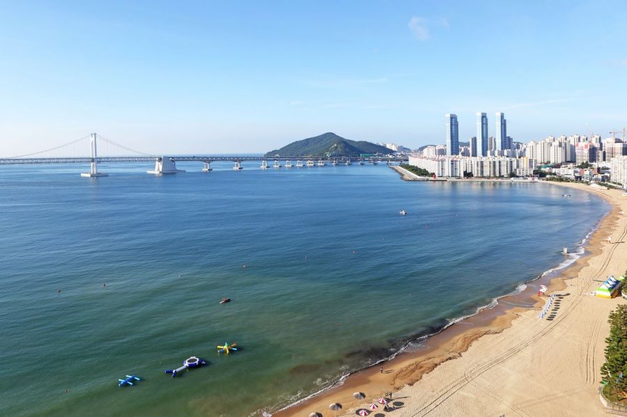 광안리 해수욕장 전경. 사진은 기사내 특정 표현과 관련 없음. 게티이미지