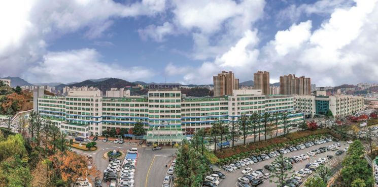 조선대학교병원 전경.