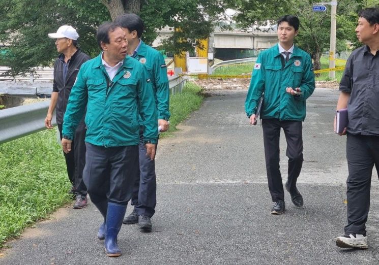 '집중호우'… 최민호 세종시장, 지역사회 긴급 현장점검