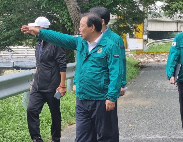 '집중호우'… 최민호 세종시장, 지역사회 긴급 현장점검