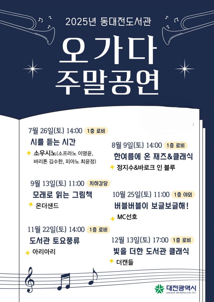 도서관도 각종 공연 통해 문화 향유 기회 확대