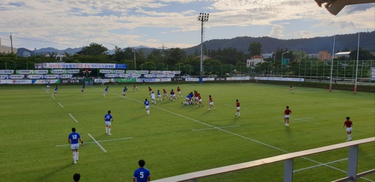 Promising Future Rugby Stars Who Will Lead Korea Gather in Gangjin