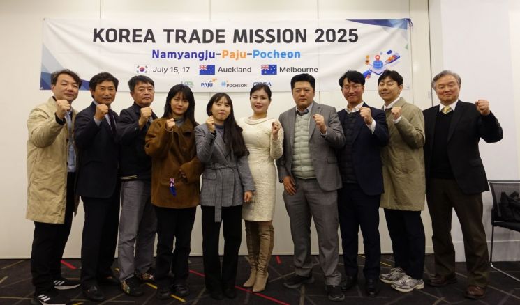 경과원, 호주·뉴질랜드 시장개척단 운영…387만弗 상담 성과