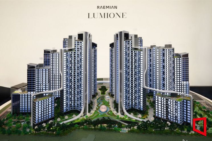 삼성물산, 개포우성7차 '래미안 루미원' 홍보관 열어