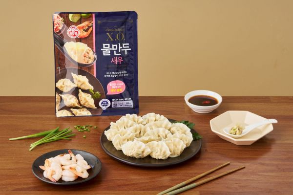 "쫄깃한 식감"…오뚜기, 'X.O. 물만두 새우' 출시