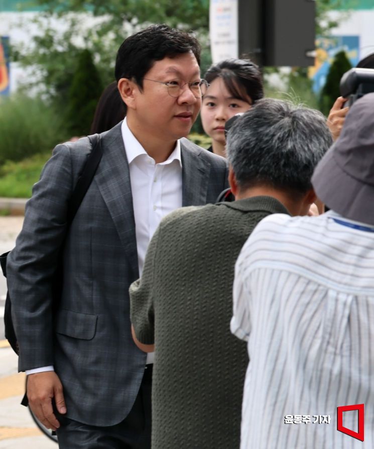 [포토] 윤재현 참손대표, 김건희 특검 출석