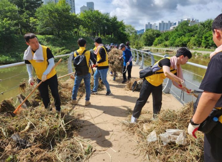 철도공단, 집중호우 피해지역 복구 지원