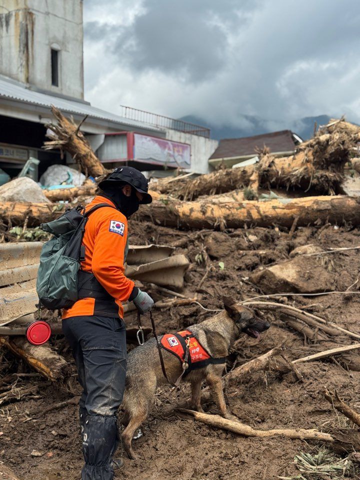 산청 집중호우 실종자 추정 시신, 80대 스님 … 남은 실종자 1명