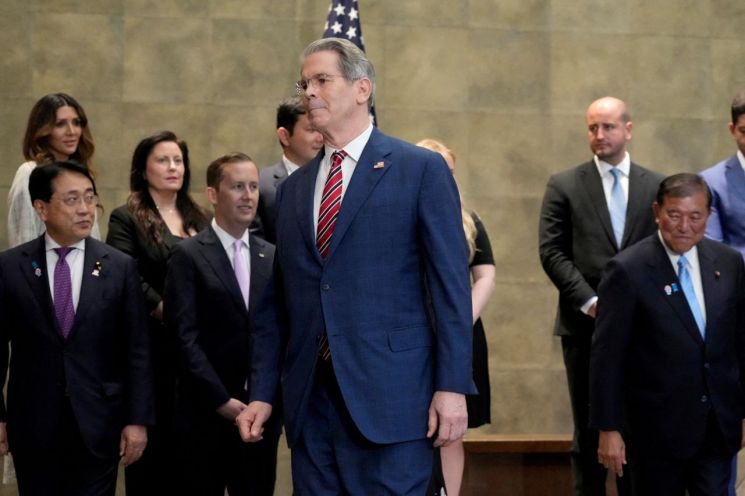 美 재무 "日 '관세 15%', 5500억弗 대미 투자 덕분"…韓 협상 부담 커져