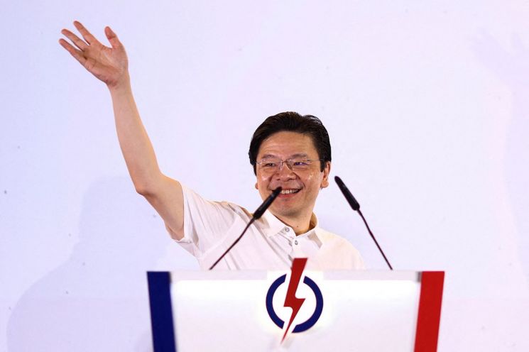 로런스 웡 싱가포르 총리. 로이터연합뉴스