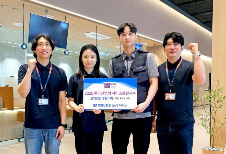 Samsung Electronics Service Ranks First in Home Appliance, Mobile, and IT AS Quality in KSQI Customer Contact Sector