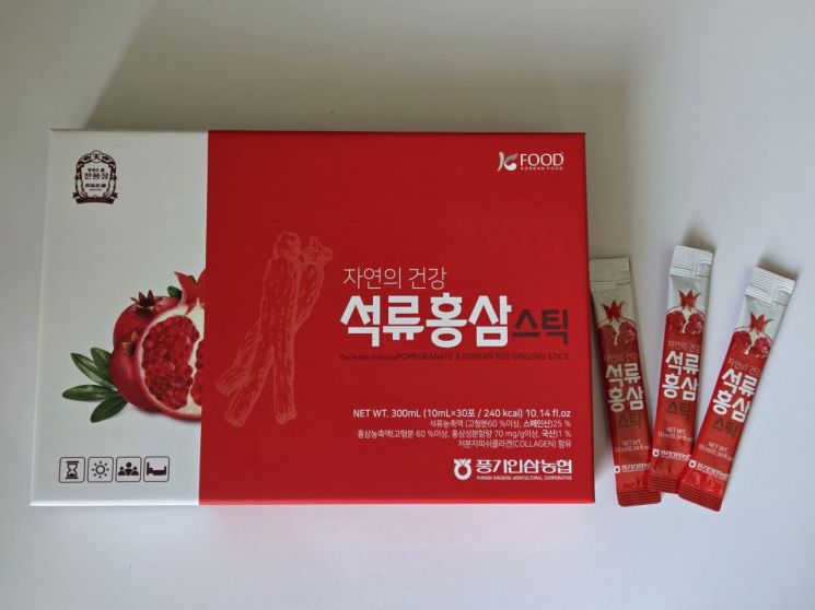 풍기인삼농협, 홍삼가공식품 첫 중국 수출… 6억 5000만원 규모