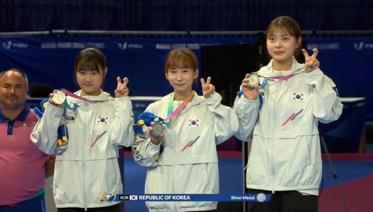 성주군 태권도 손민선, 2025 하계세계대학경기대회 은메달…박은희 감독, 포상금 전액 지역에 장학금 기탁