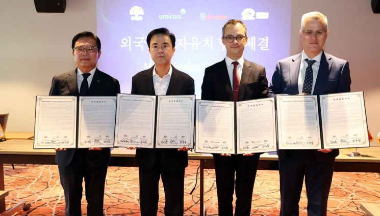 김태흠, 6000만 달러 외자 유치…충남 천안 '첨단소재 허브'로