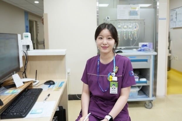 박지윤 간호사. 연합뉴스