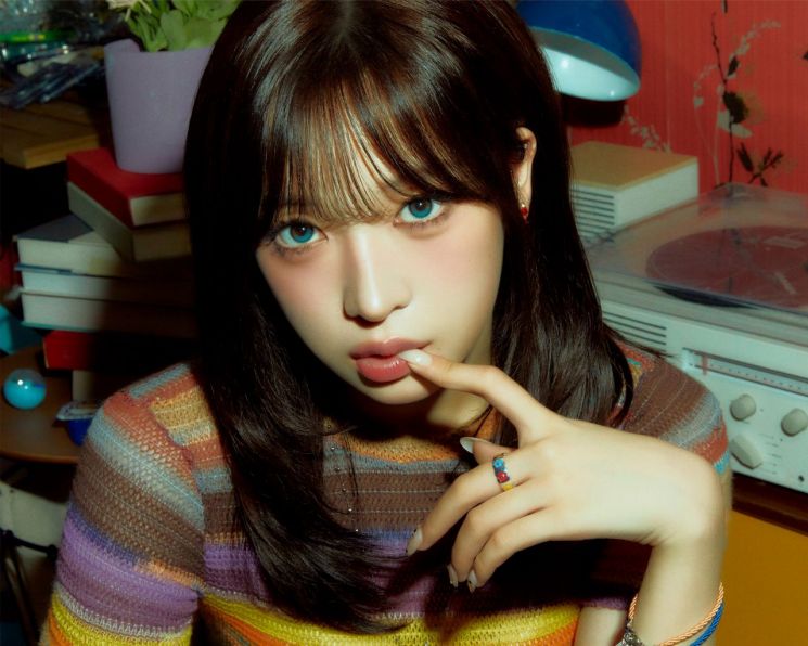 그룹 빌리 멤버 하루나 5th EP 콘셉트 포토. 미스틱스토리