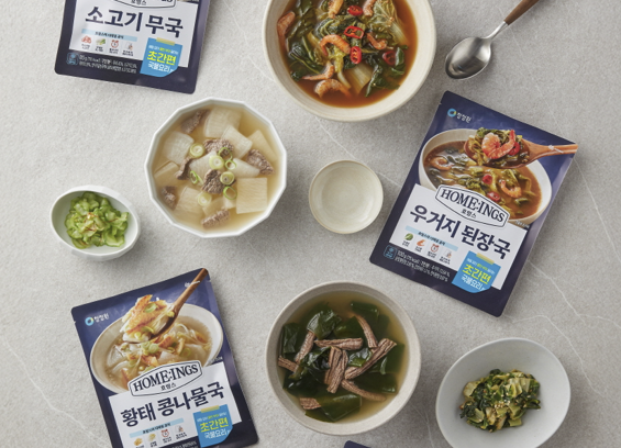 "물 붓고 끓이면 완성"…대상 청정원 호밍스, '초간편 국물요리' 출시 