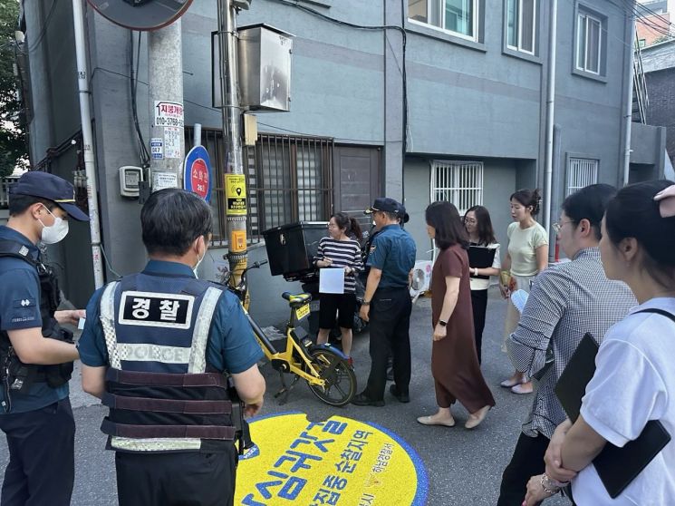 "여성안심귀갓길, 우리가 지킨다" 하남시, 민·관·경 야간 합동 점검
