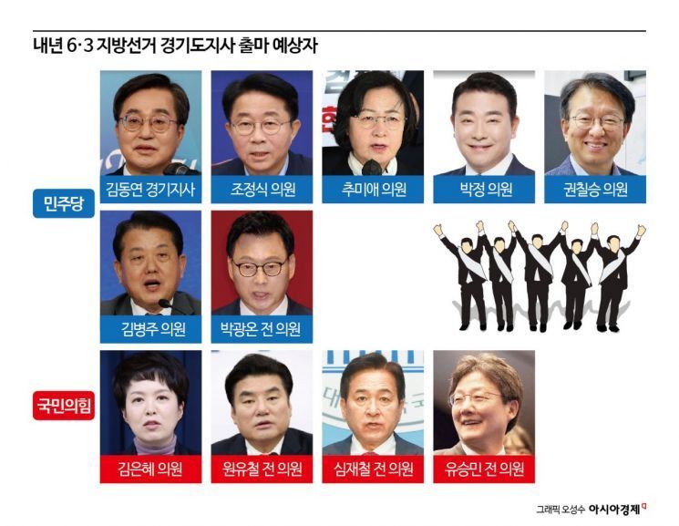 경기도지사…추미애 김동연에 거센 도전[2026 지방선거]②