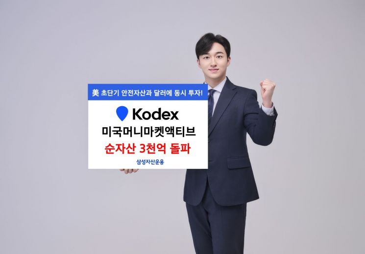 삼성자산, KODEX 미국머니마켓액티브 순자산 3000억 돌파