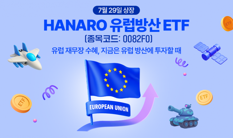NH-아문디자산운용, HANARO 유럽방산 ETF 상장