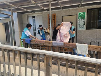 건보공단 부울경본부, 산청 수해지역에 ‘이동세탁 봉사’ 지원