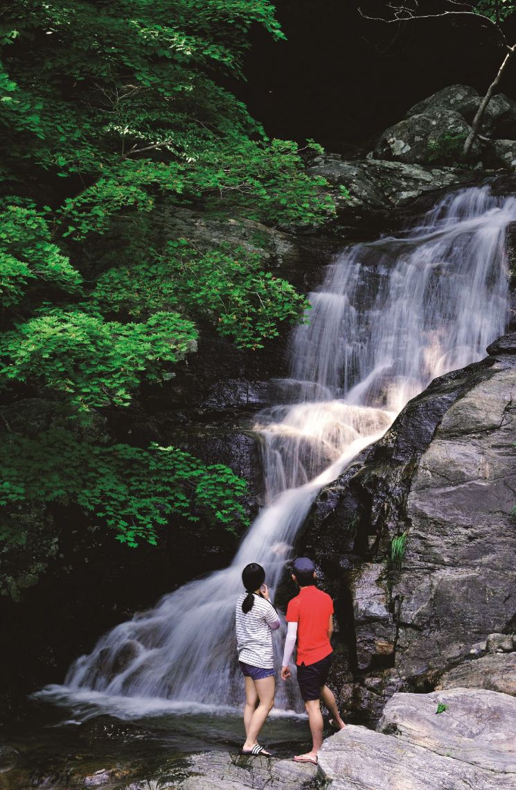 광양시, '폭포-멍'하기 좋은 힐링명소 백운산 어치계곡