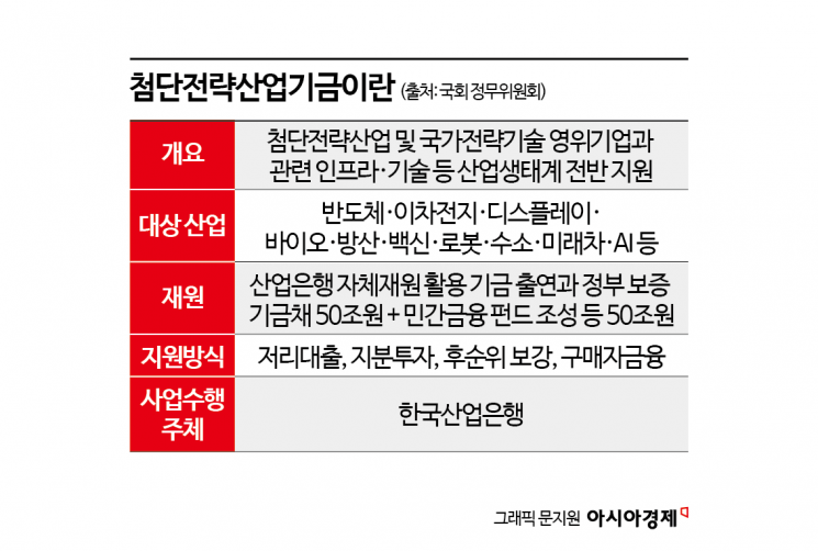[단독]첨단전략산업기금 설립 대비하는 산업은행… 준비위 업무 개시 