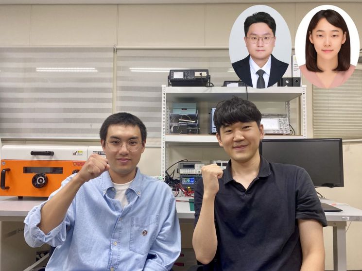 (왼쪽부터) 심영민 석박통합과정. 박도윤 박사과정, 박찬호 박사후연구원, 권경하 교수. KAIST 제공