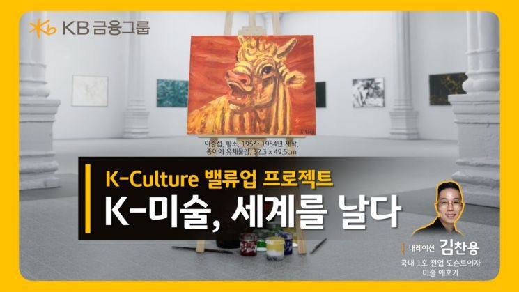 KB금융, 7월 '문화가 있는 날' 맞아 'K-미술, 세계를 날다' 영상 공개