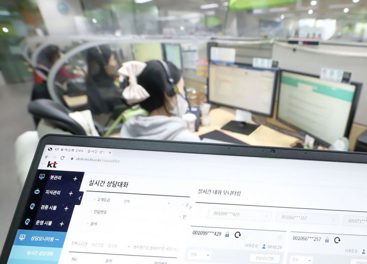 KT, 자체 AI '믿:음'으로 고객 1인당 상담시간 5초 줄여