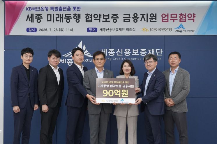 자금조달 어려운 세종시 소상공인에 '90억원 보증지원' 추진