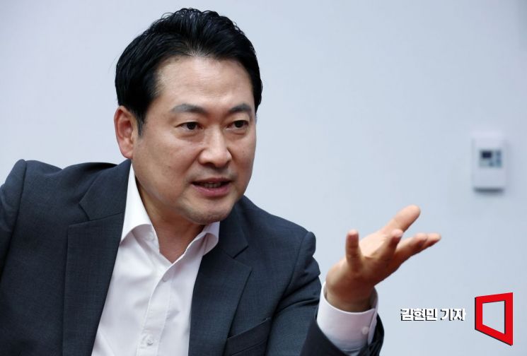 국민의힘 당권 주자인 장동혁 의원이 30일 국회에서 아시아경제와 인터뷰를 하고 있다. 김현민 기자