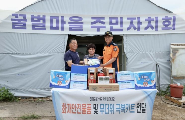 김재병 경기소방본부장, 31일 과천 비닐하우스촌 안전 점검