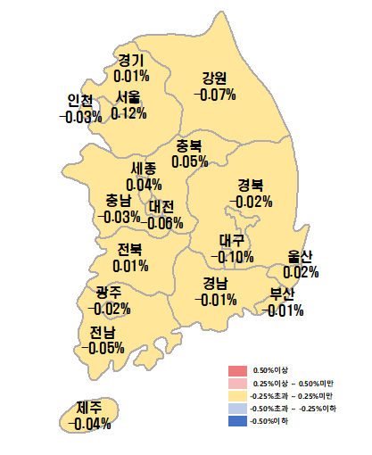 서울 아파트값 상승폭 5주 연속 둔화…'6·27 대출규제' 효과 지속