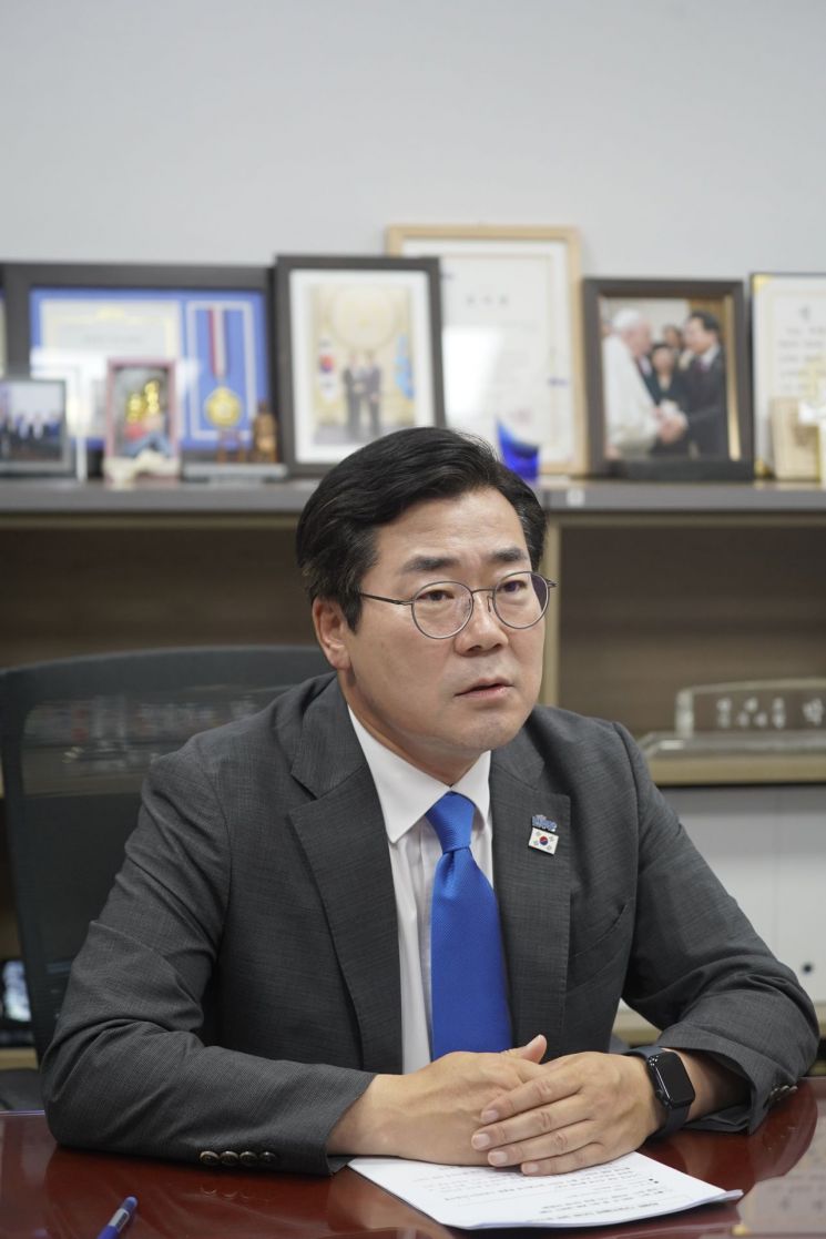 [당권주자 인터뷰] 與전대 D-1…朴 "이재명+박찬대 국민 지지 커져"
