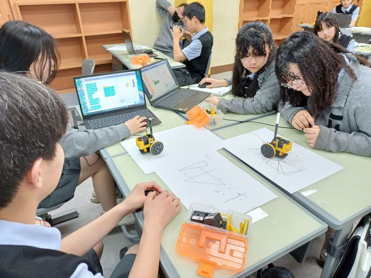 2024년 12월 18일 열린 SWAI 선도학교 운영 교육 모습. 동두천시 제공