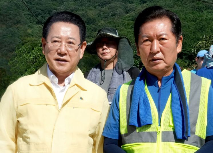 김영록 전남지사, 정청래 민주당 대표 선출 축하…현안 해결 기대감