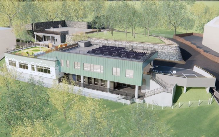 내년 상반기 준공 예정인 청운별빛어린이집 조감도. 종로구 제공.